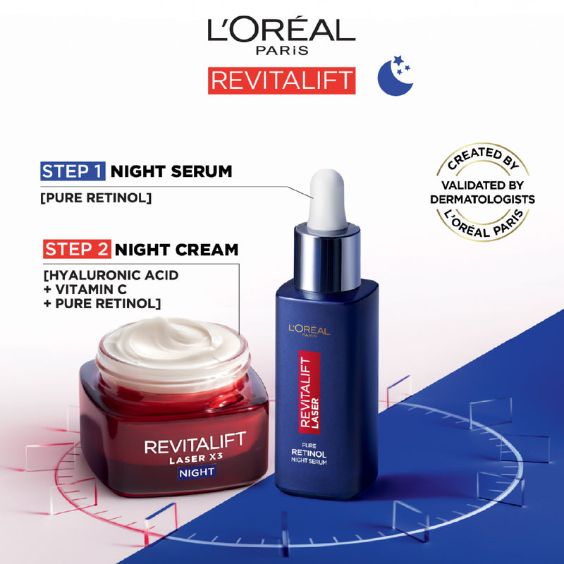 Revitalift Laser X3 - Night Cream Mask