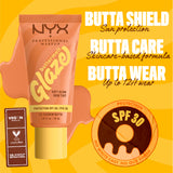 Buttermelt Glaze Soft Glow Skin Tint + SPF/FPS 30, Foundation, 12h Wear