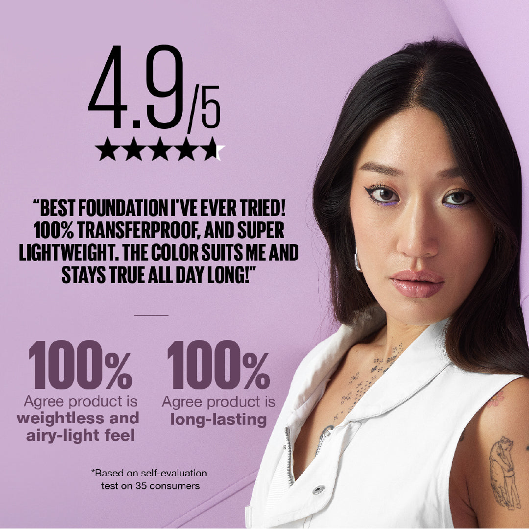 Maybelline New York Super Stay Lumi-Matte, Light As Air Foundation - 30H Longwear