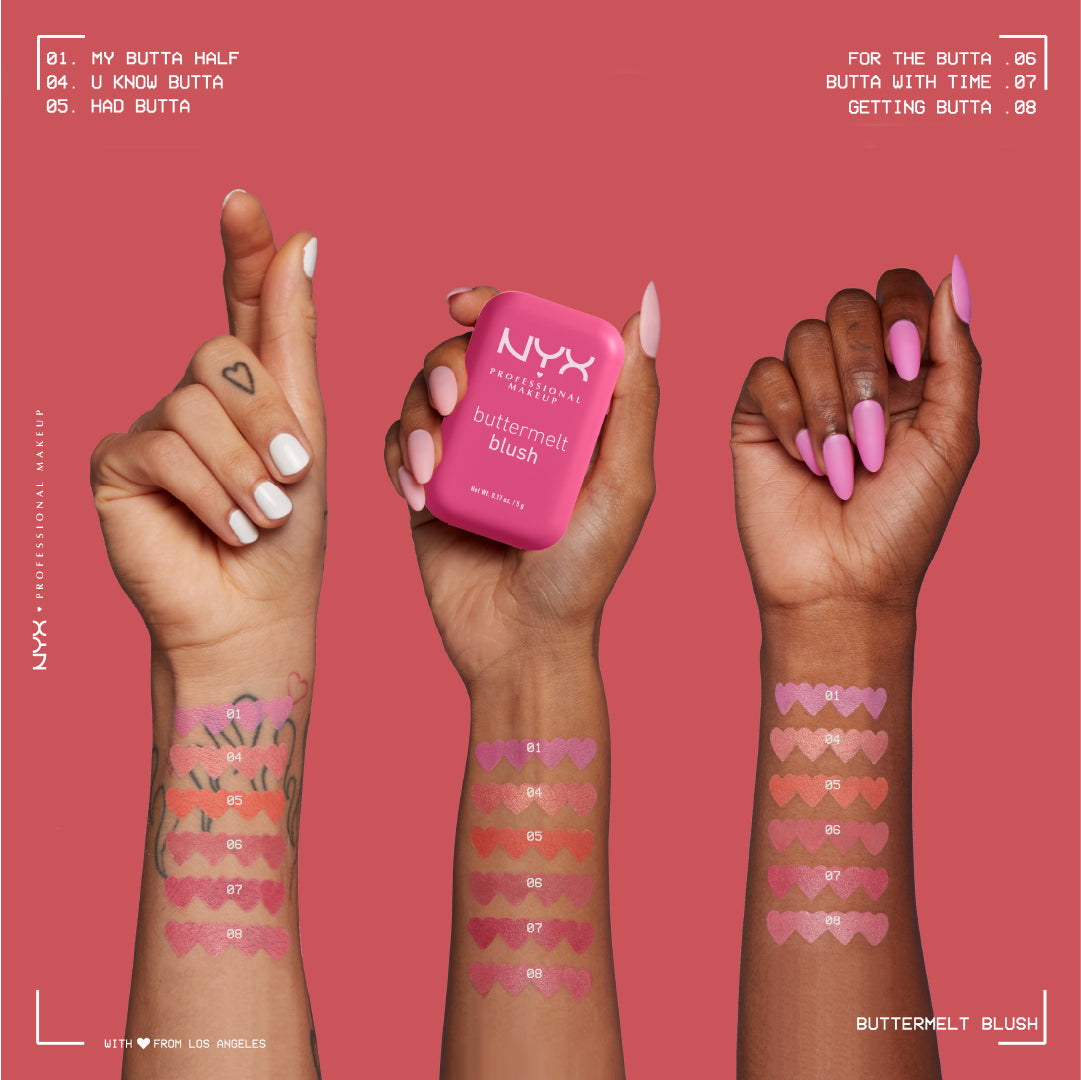 Buttermelt Blush, Powder Blush, up to 12 H Wear