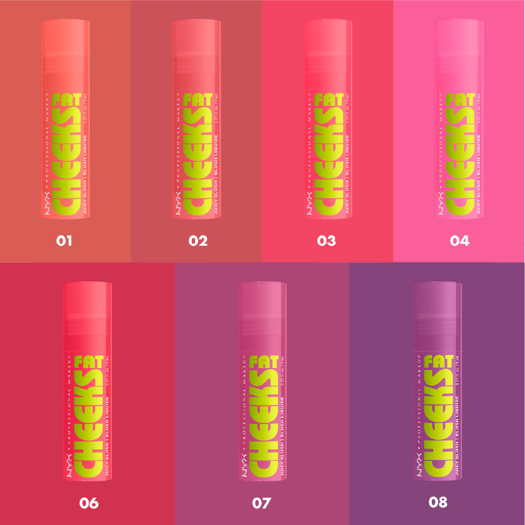 Fat Cheeks Juicy Blush, Liquid Blush, 12 HR Wear