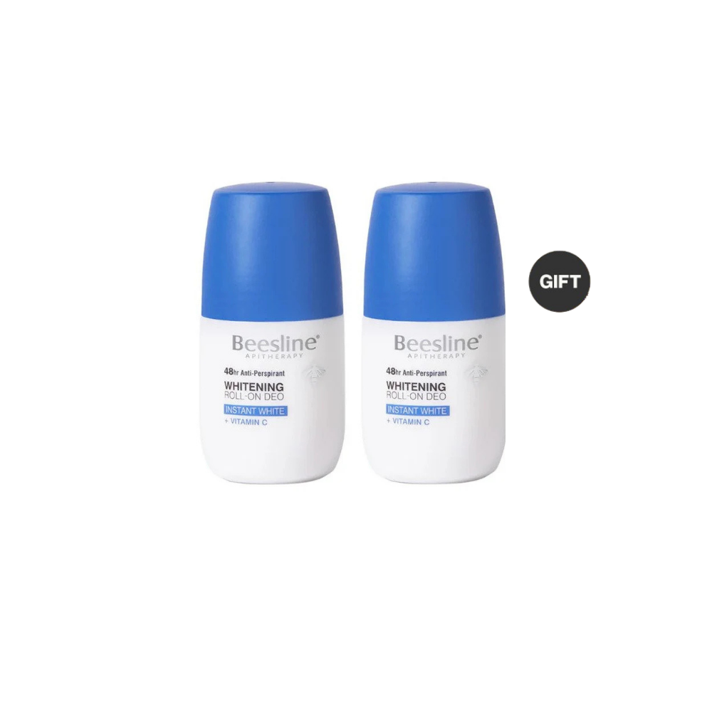 Natural Whitening Roll-On Deo Instant White + Vitamin C Duo