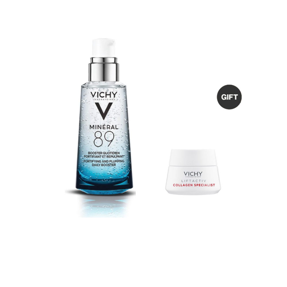 Mineral 89 Fortifying And Plumping Daily Booster & Mini  Liftactiv Collagen Specialist