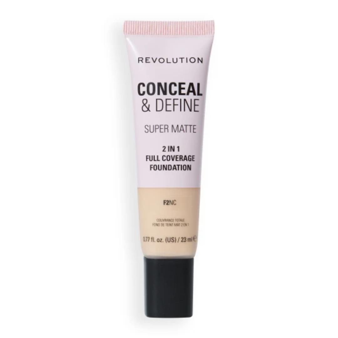 Revolution Conceal and Define Full Cover Tube Foundation