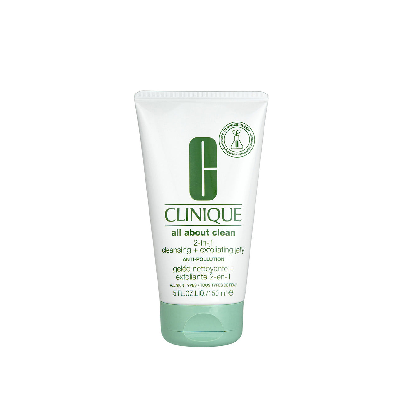 All About Clean 2-In-1 Cleansing + Exfoliating jelly