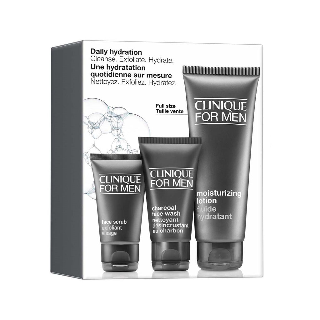 Daily Hydration: Cleanse.Exfoliate.Hydrate Set