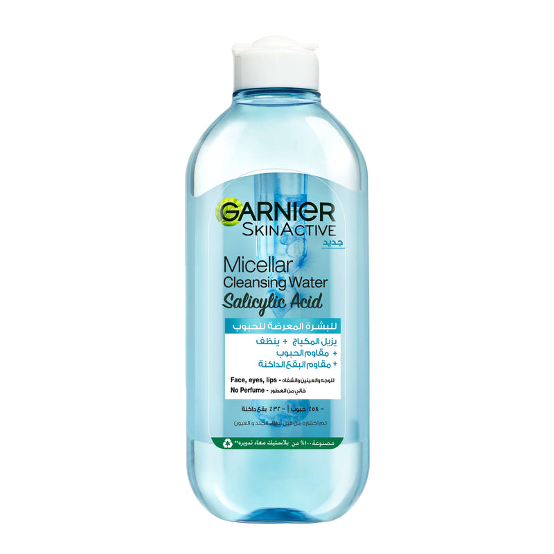 Garnier Fast Clear Micellar Water with Salicylic Acid for Acne Prone Skin