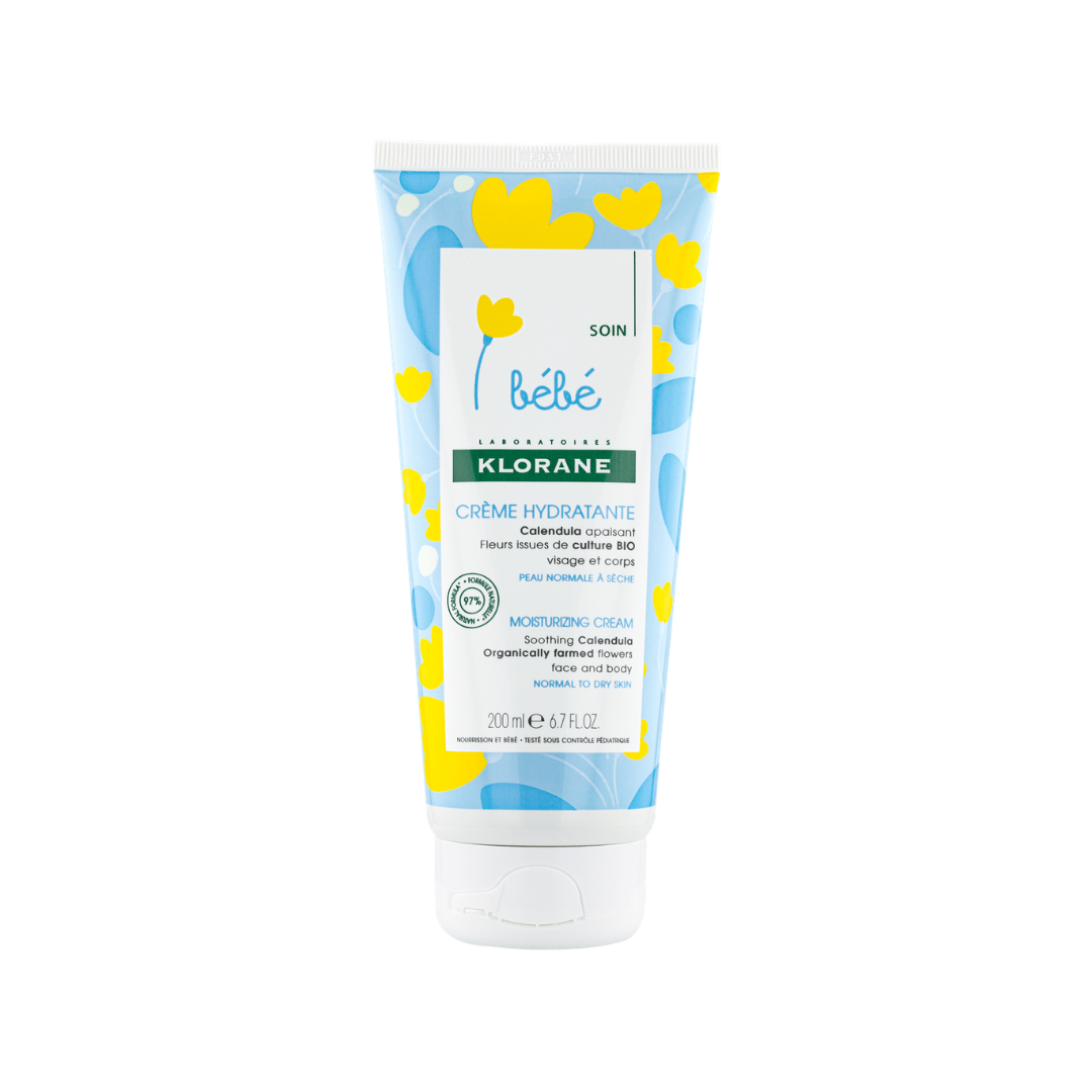 Klorane Baby Moisturizing Cream with Vitamins 200ml