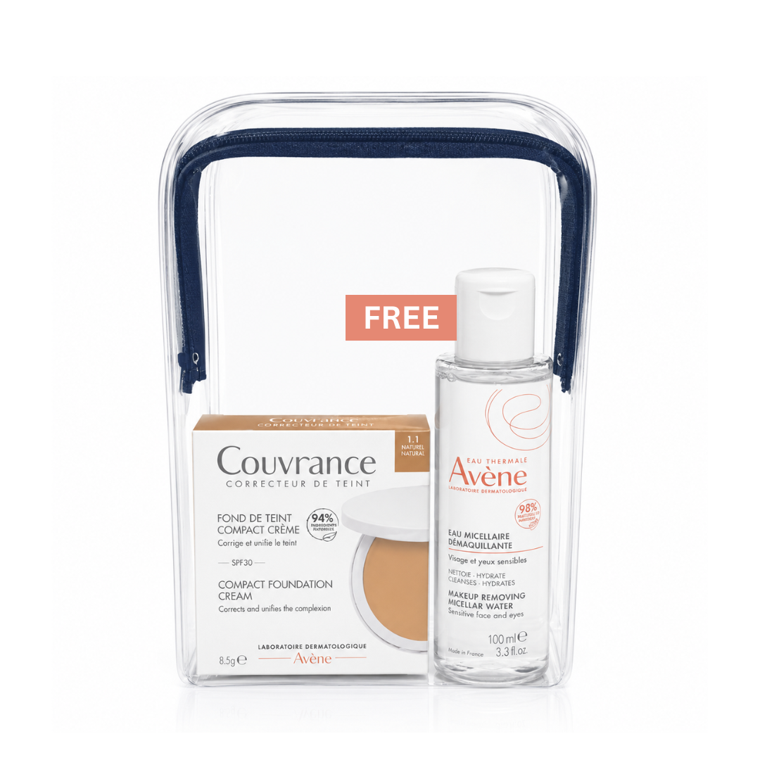Couvrance Compact Foundation Cream 1.1 & Makeup Remover Duo Pack