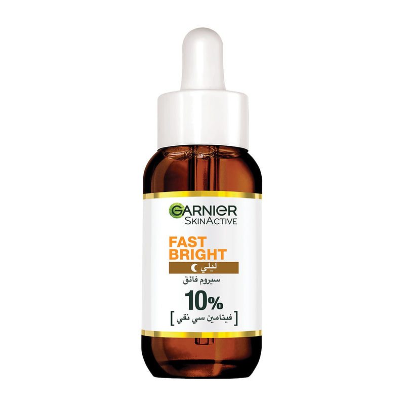 Garnier Fast Bright 10% Pure Vitamin C Brightening Overnight Serum