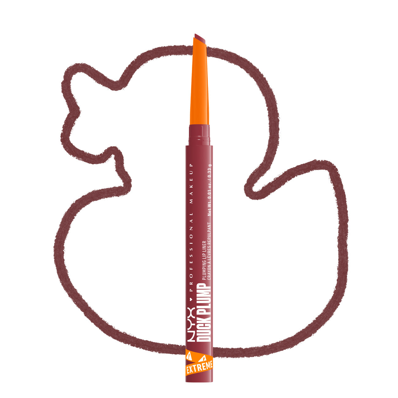 Duck Plump Plumping Lip Liner Up To 10 HR Wear, Matte Finish