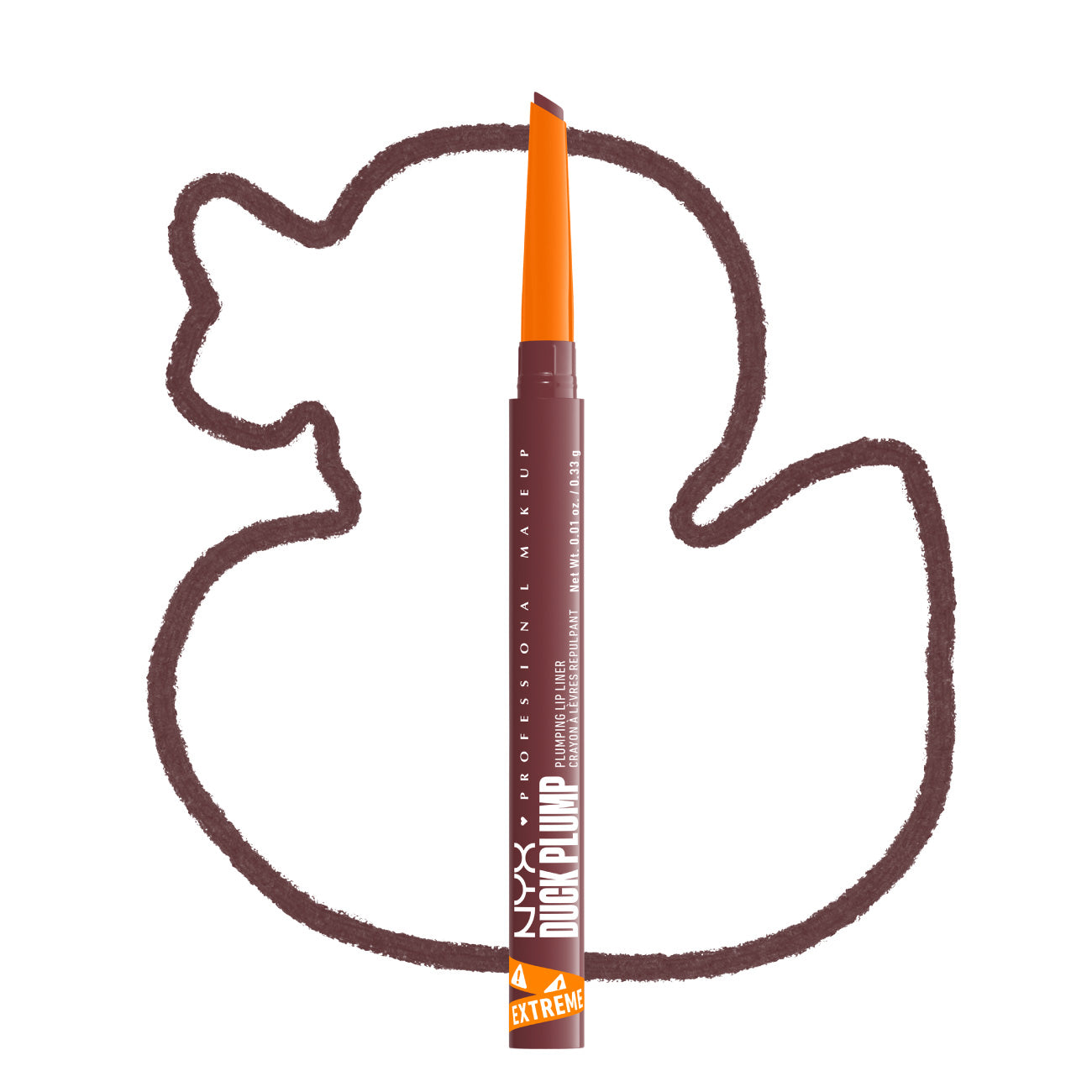 Duck Plump Plumping Lip Liner Up To 10 HR Wear, Matte Finish