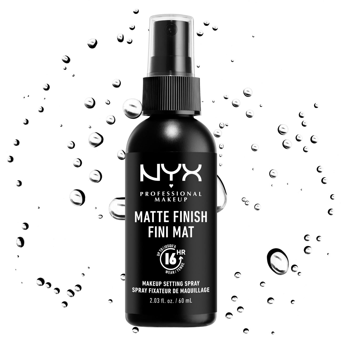 Setting Spray - Matte Finish, Lightweight, Long-Lasting, Extends Makeup Wear Up to 16 hours, Vegan and Cruelty Free Formula, 60ml