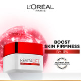 L’Oréal Paris, Revitalift Hydrating and Moisturizing Day Cream, for Wrinkles Reduction and  Skin Elasticity Improvement, Formulated with Pro-Retinol, 50ml