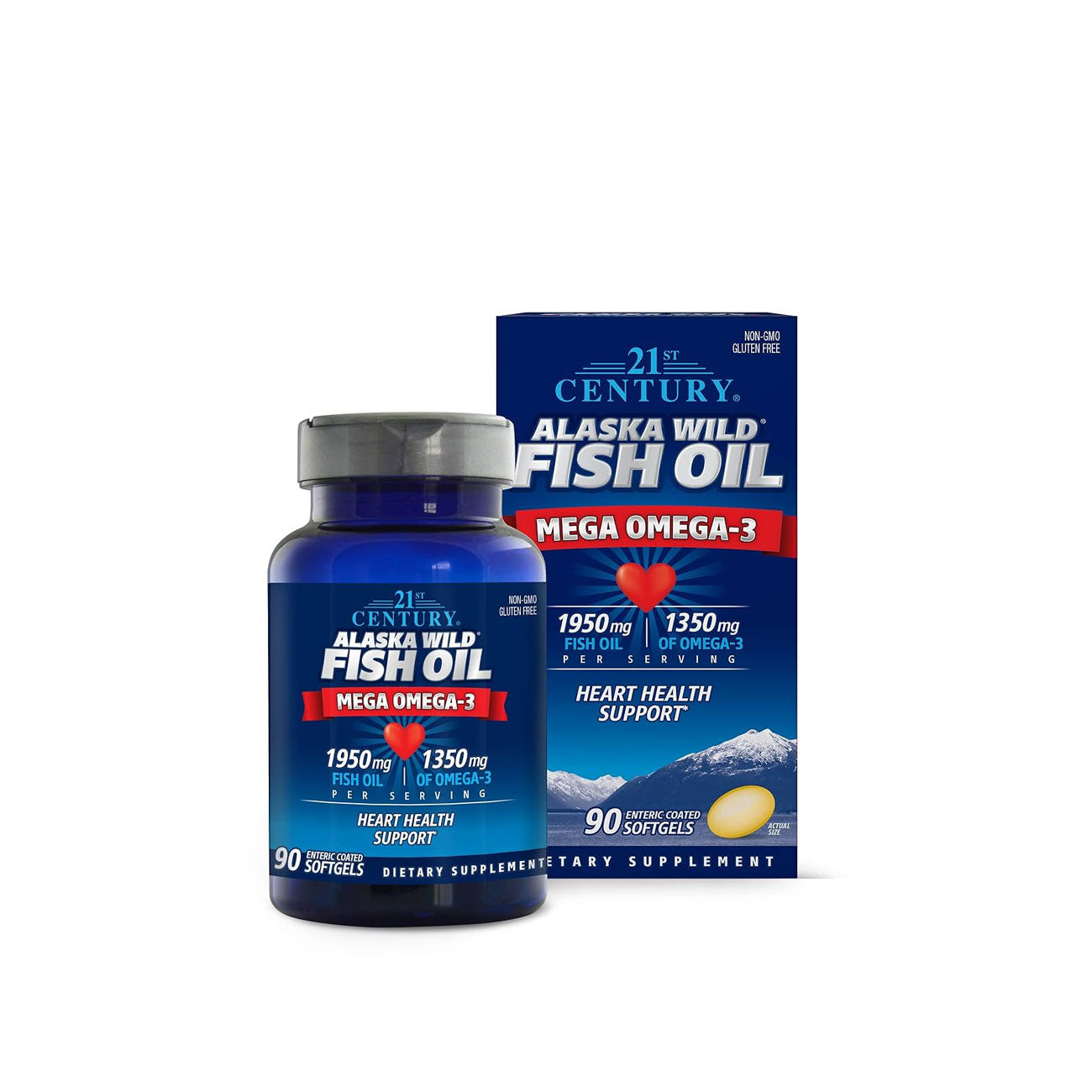Alaska Wild Fish Oil Softgels