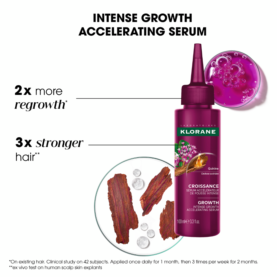Klorane Intense Growth Accelerator Serum with Adenosine
