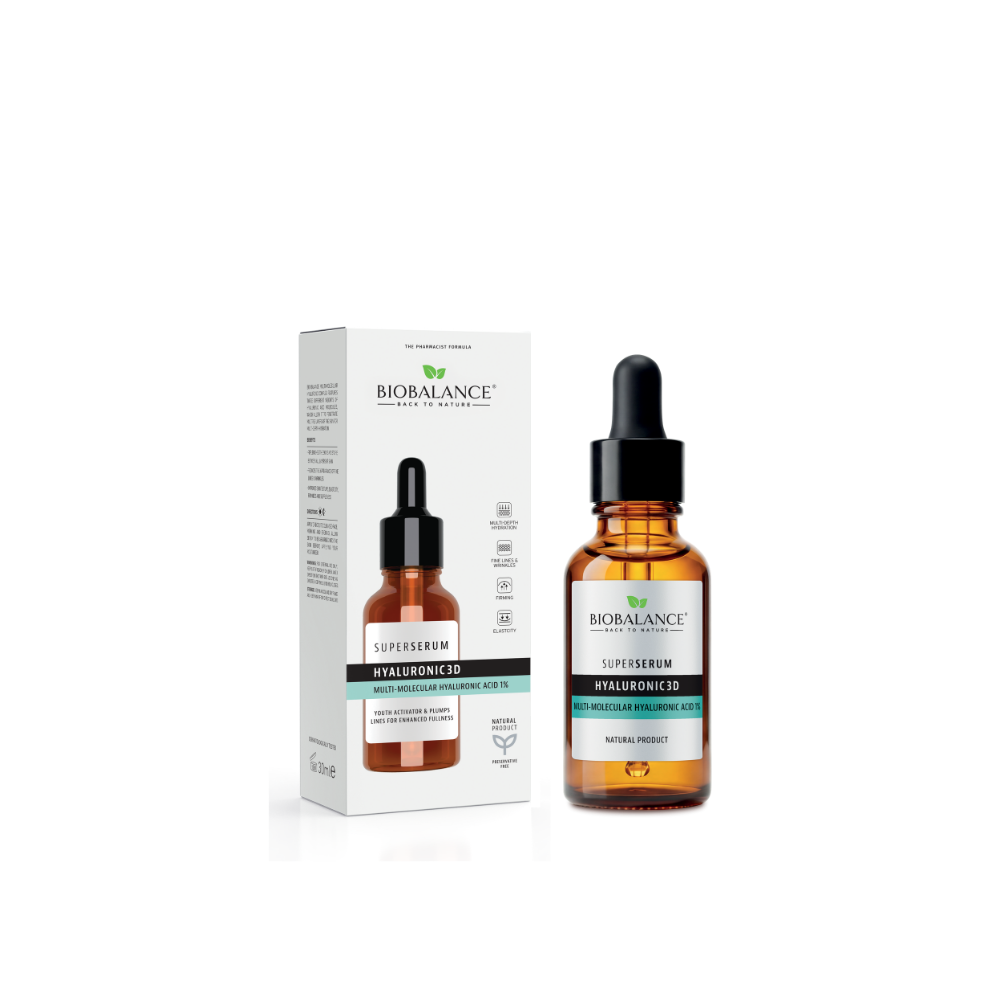 Hyaluronic 3D -Hyalu-Plump Multi-Molecular Hyaluronic Acid 1% Super Serum