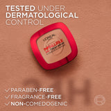 L’Oréal Paris Infallible Up to 24H Fresh Wear Foundation in a Powder- Waterproof, Heatproof, Sweatproof.