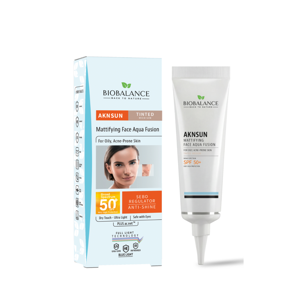 Tinted Face Aqua Fusion for Oily, Acne-Prone Skin - Medium