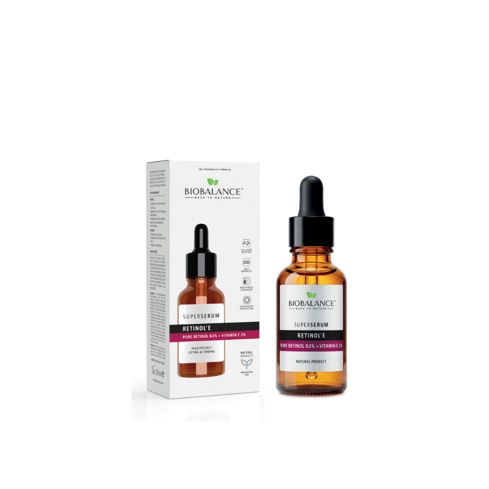 Pure Retinol 0,3% + Vitamin E 2% Super Serum - Anti-Wrinkle
