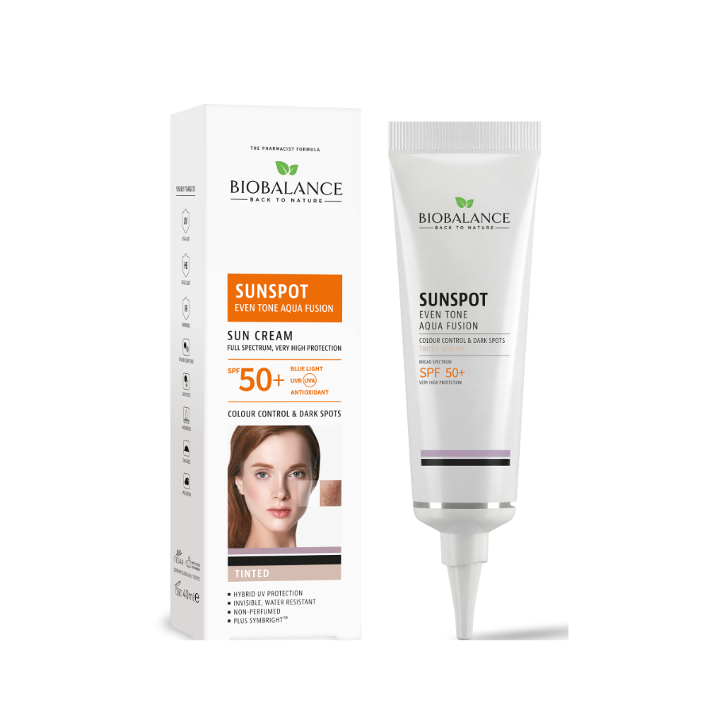 Tinted Sunspot Even Tone Aqua Fusion Colour Control & Dark Spots - Medium