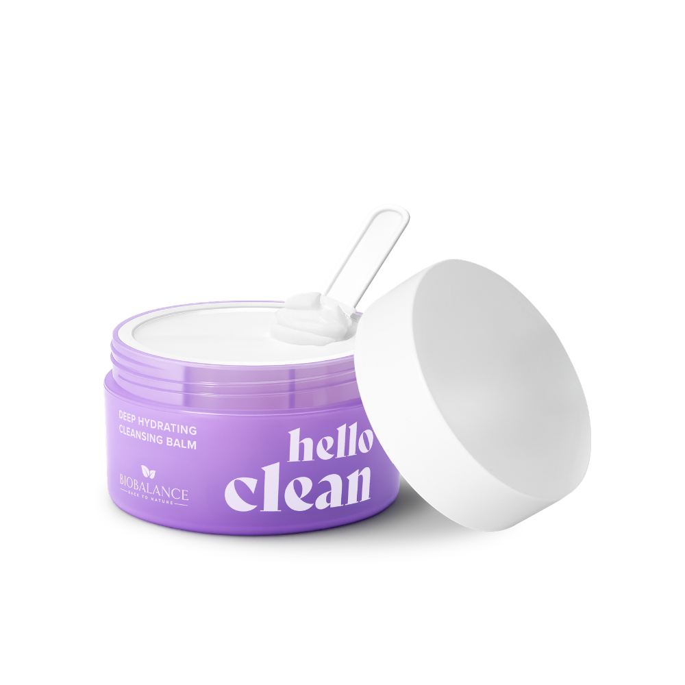Hello Clean Deep Hydrating Cleansing Balm With Hyaluronic Acid 3D - For All Skin Types