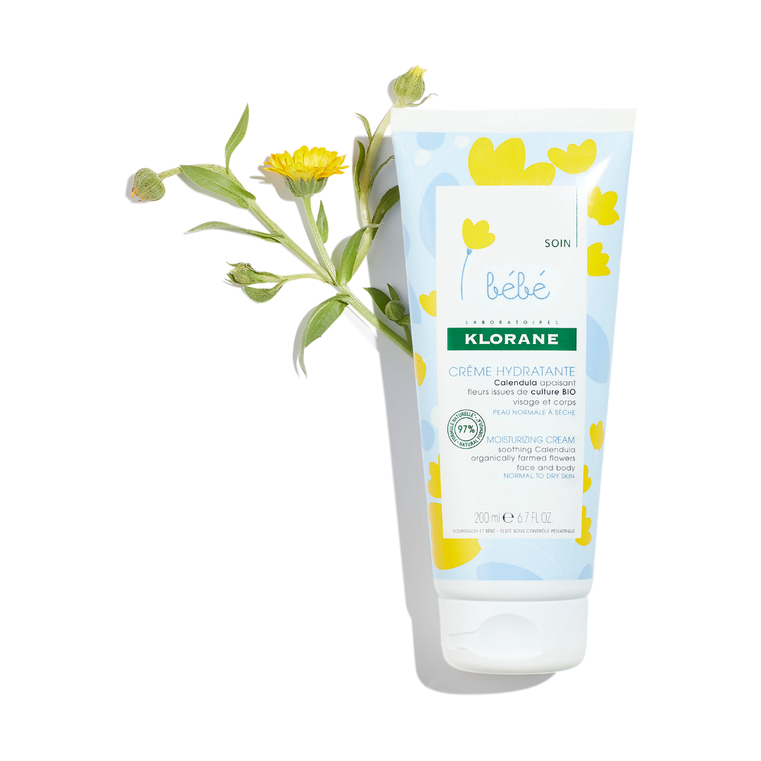 Klorane Baby Moisturizing Cream with Vitamins 200ml
