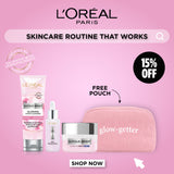 Glycolic-Bright: Daily Glowing Foam Cleanser, Night Cream & Face Serum Trio