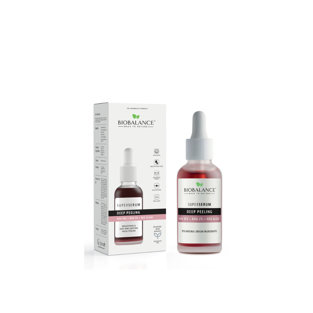 Super Serum Deep Peeling AHA 10% + BHA 2% + Red Algae