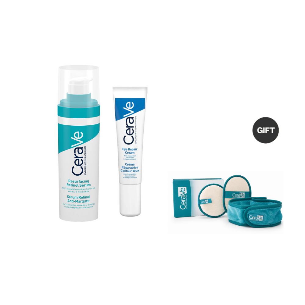 Resurfacing Retinol Serum & Eye Repair Cream Offer