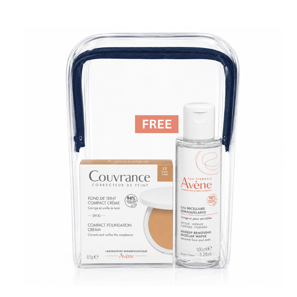Couvrance Compact Foundation Cream 1.2 & Makeup Remover Duo Pack