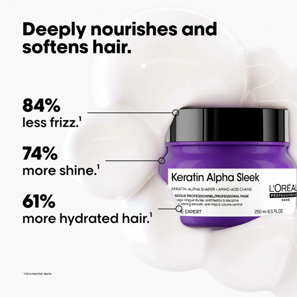 Keratin Alpha Sleek Professional Hair Mask 