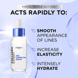 Collagen Expert Age-Correcting Serum with Glycerin & Collagen Peptide Fractions, for Firmness Boosting and Improved Elasticity, 30ml