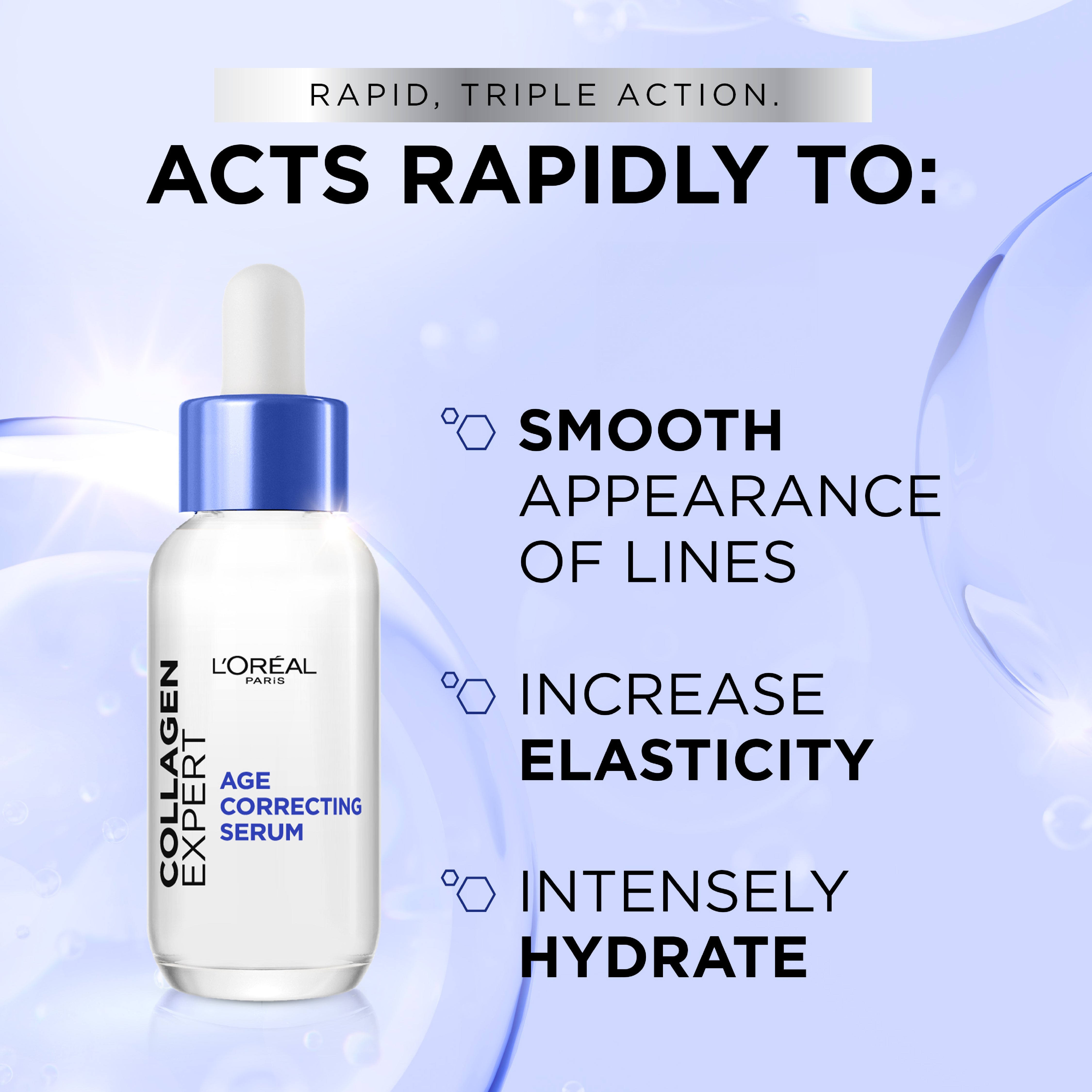 L’Oréal Paris Collagen Expert Age-Correcting Serum with Glycerin & Collagen Peptide Fractions