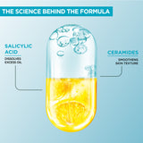 Fast Clear Gentle Cleanser Hydrating Face Wash for Acne Prone Skin