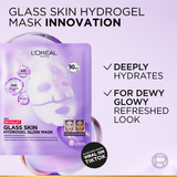 Revitalift Glass Skin Hydrogel Glow Mask, Transform Your Skin For A Dewy, Plumped, Glass Skin In Only 90 Minutes, 1pc.
