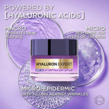 L’Oréal Paris, Hyaluron Expert, Replumping and Moisturizing Day Cream, against Fine Lines, for Intense Hydration, with Hyaluronic Acid and SPF 20, 50 ml