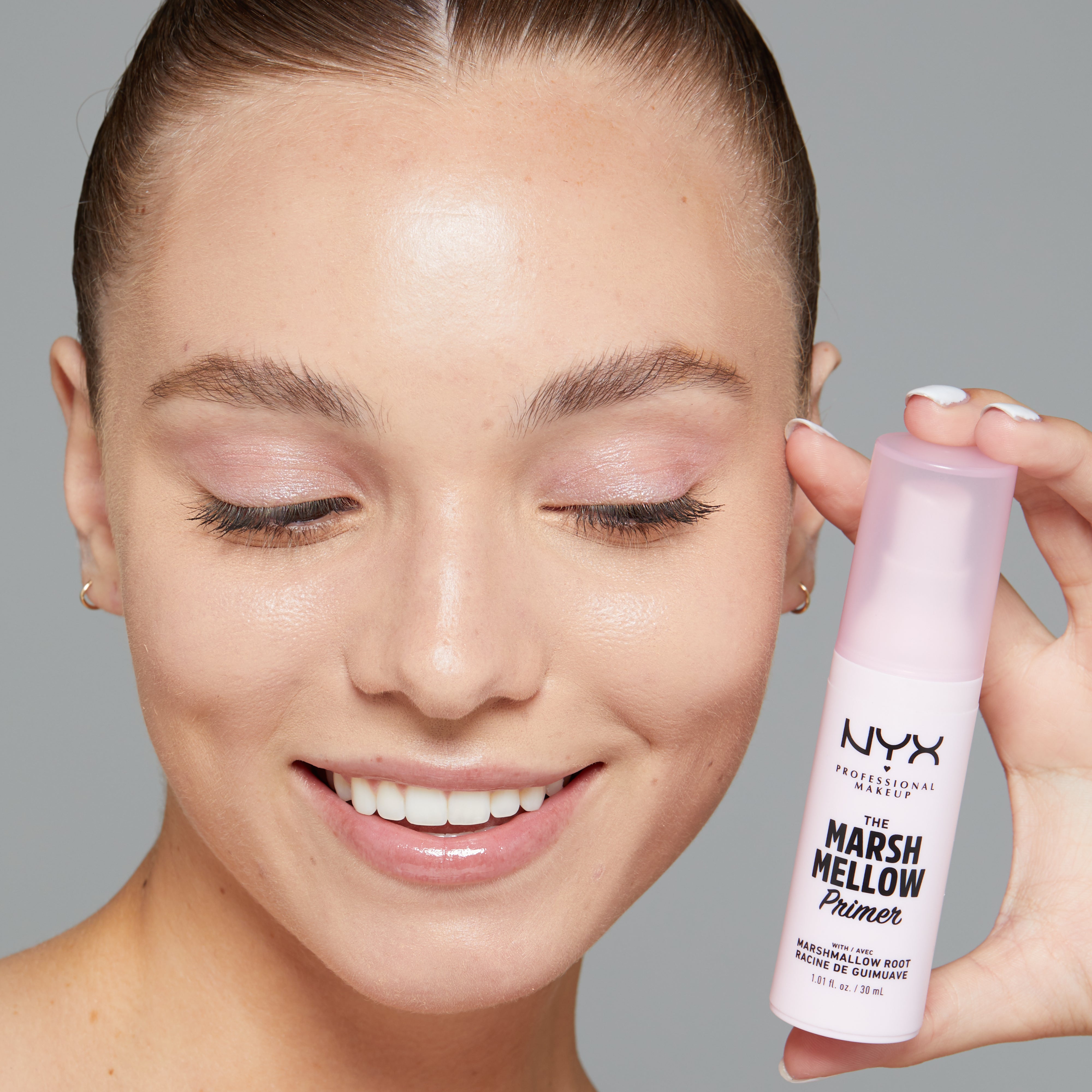 The Marshmellow Primer Set, Makeup Primer Base, Skin-Focused Primer for Smooth & Even Complexion, Marshmallow Root, Vegan Formula