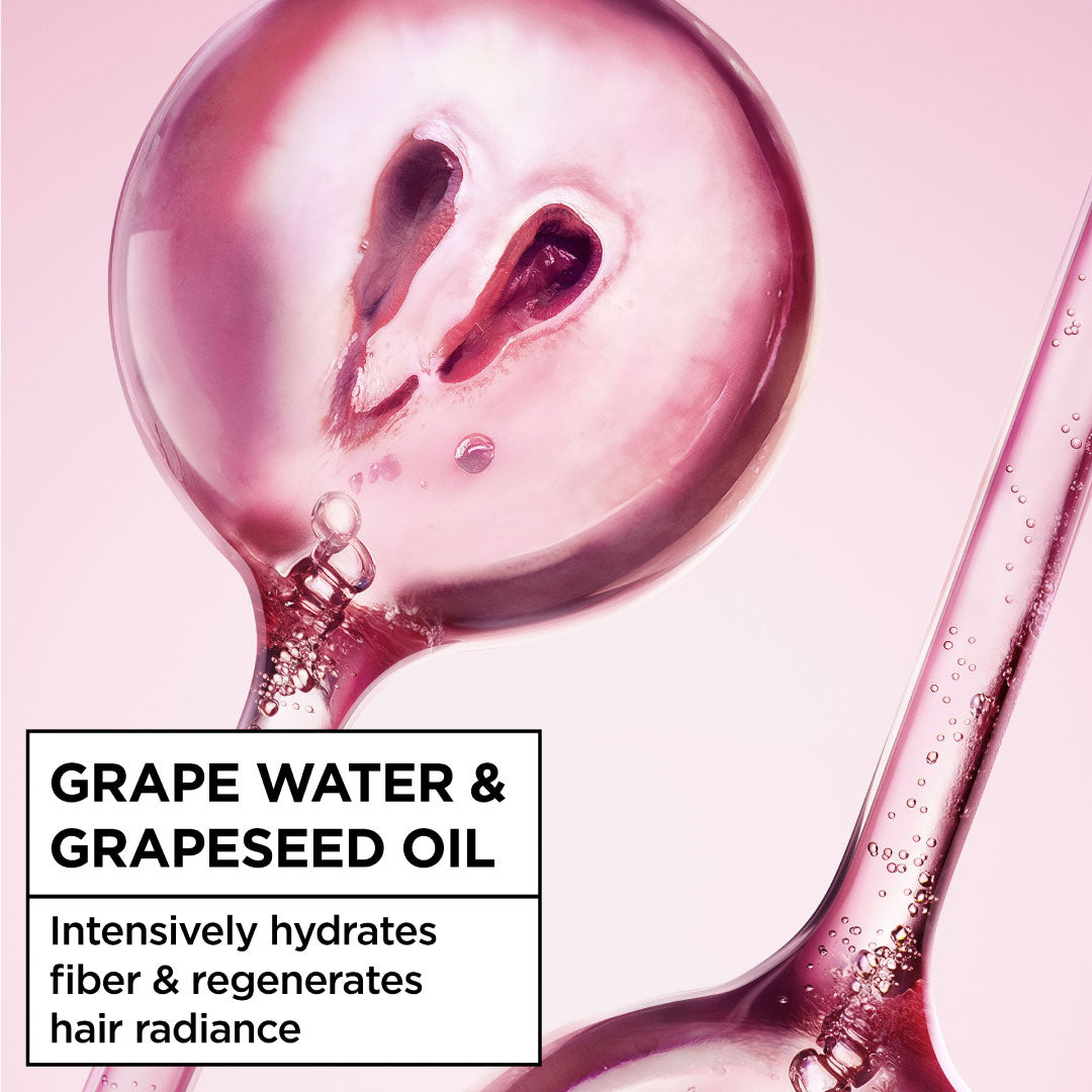 Ultra Doux Grape Moisture - Hydrating Regenerative Shampoo for Dehydrated Hair. Hydrating Grape Water + Antioxidant Grapeseed Oil - Paraben-Free, Vegan, Cruelty-Free