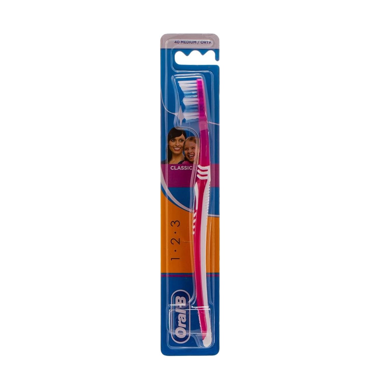 123 Classic -40- Medium Toothbrush