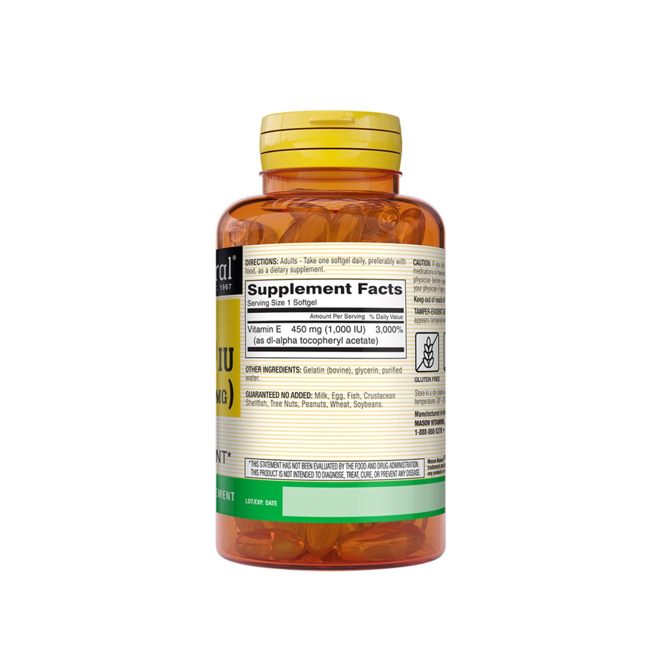 Vitamin E 450mg (1,000 IU)