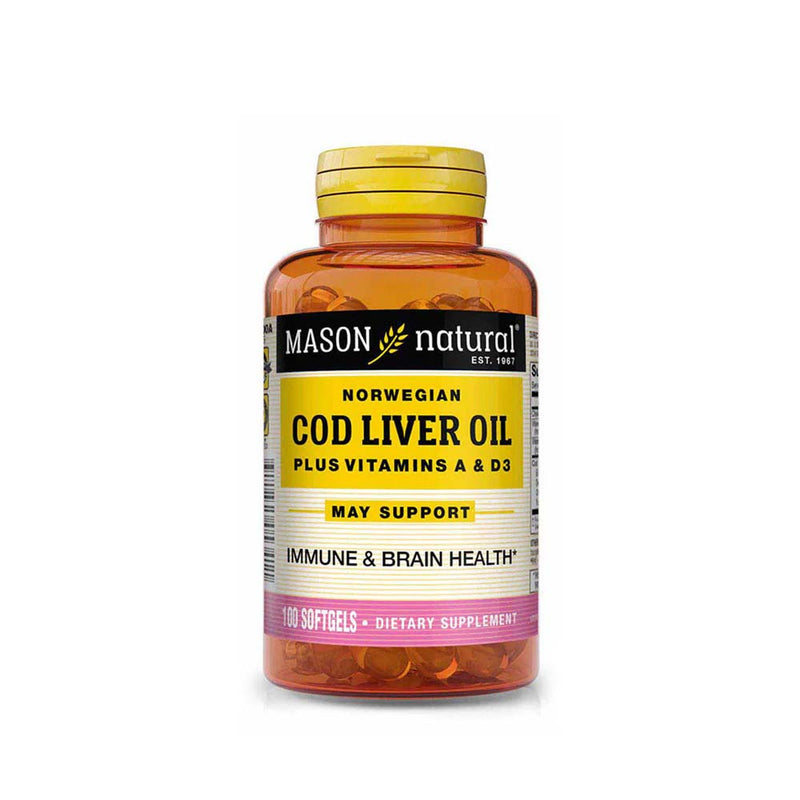 Omega-3 Cod Liver Oil With Vitamins A & D3