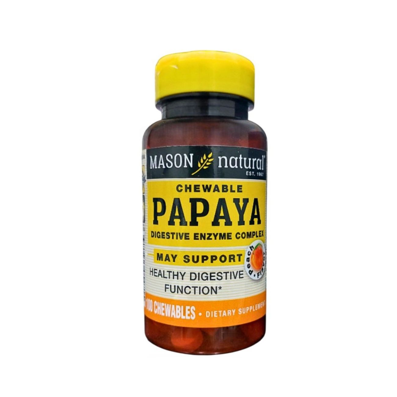 Papaya Digestive Enzyme Complex (Chewable)