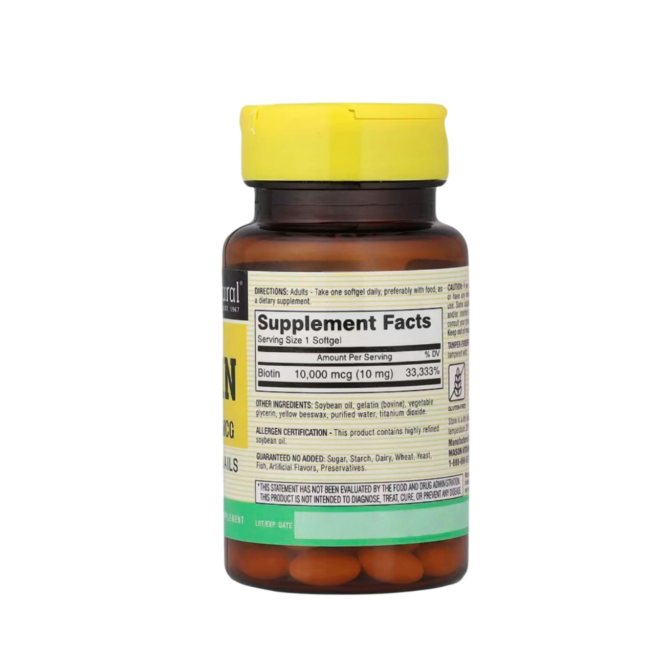 Mega Biotin 10000MCG