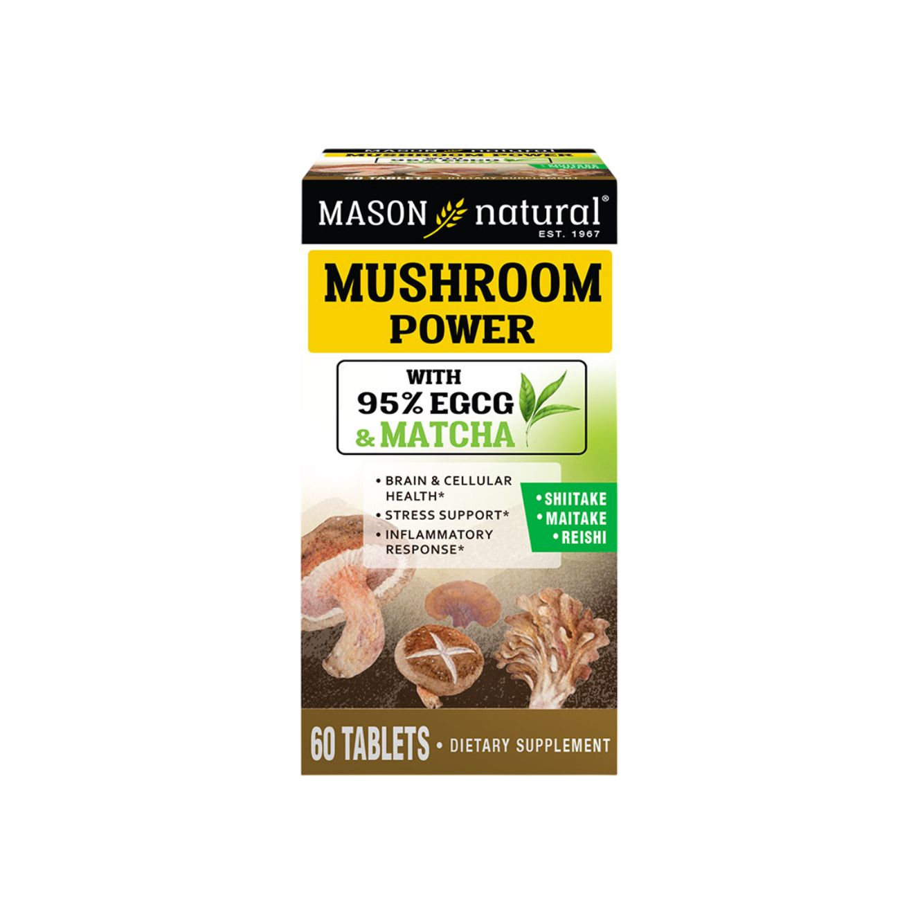 Mushroom Power with EGCG & Matcha