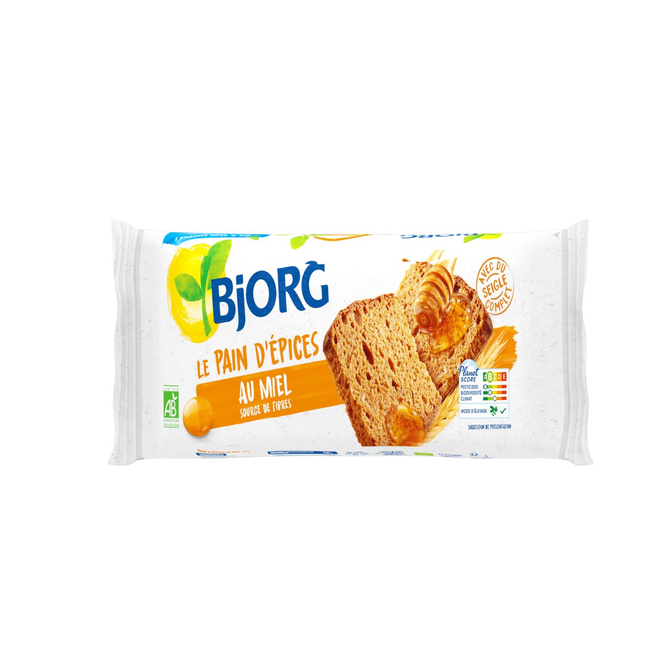 Organic Honey Gingerbread Biscuit