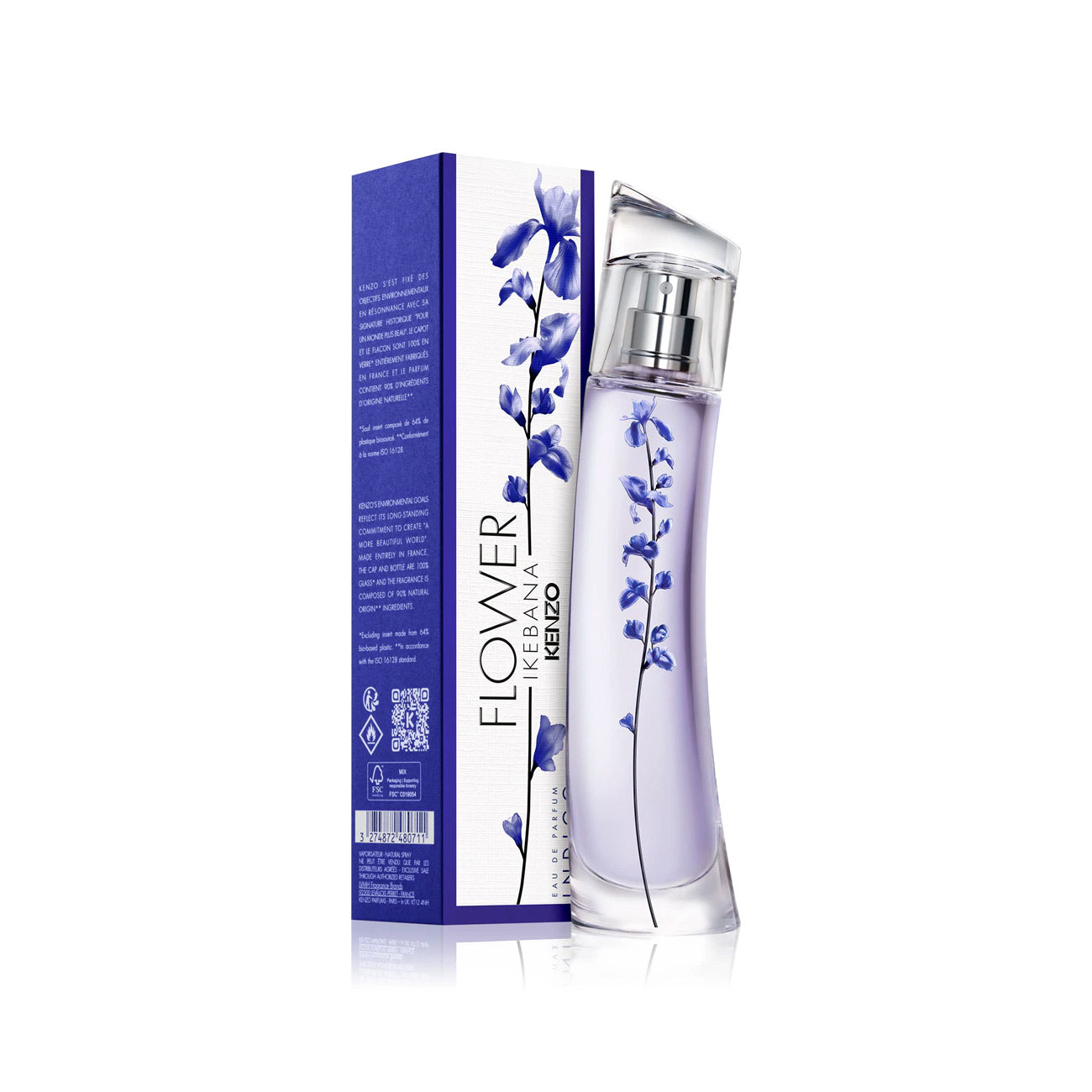 Flower ikebana indigo eau de parfum