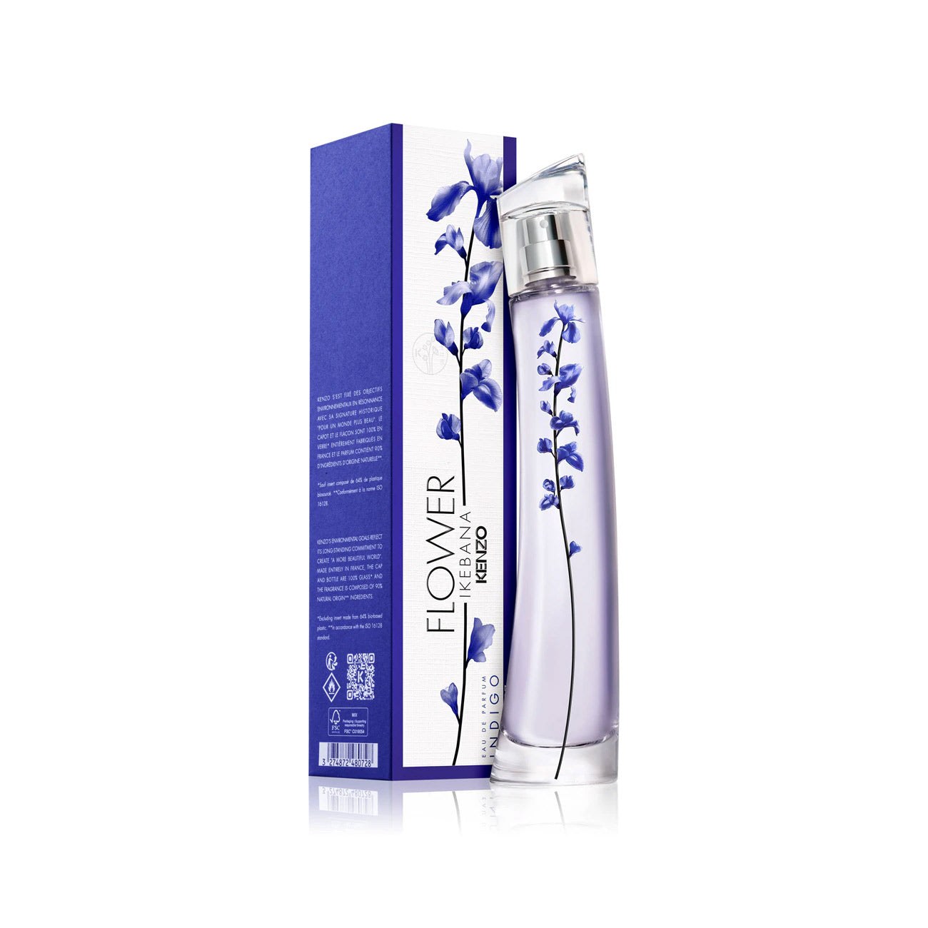 Flower ikebana indigo eau de parfum