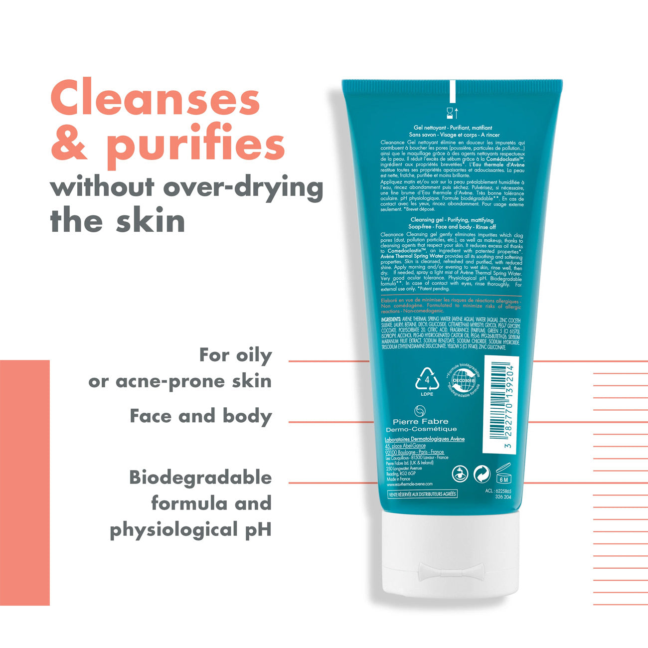 Cleanance Soap Free Cleansing Gel - Oily Blemish-Prone Skin