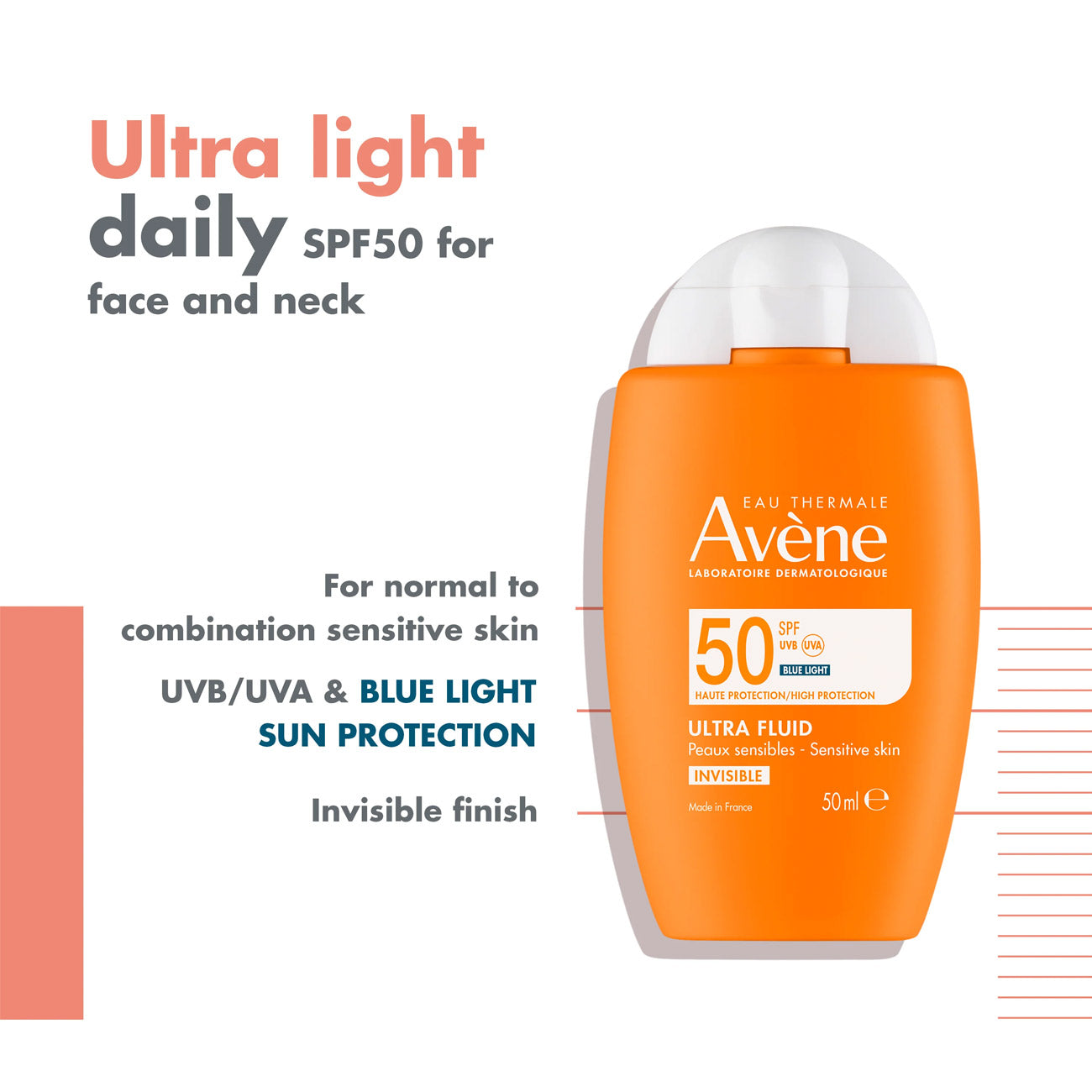 Avene Ultra Fluid Invisible SPF50